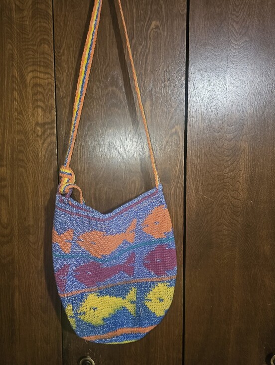 Handbags - Hand Made Knitted Guatemalan Bag